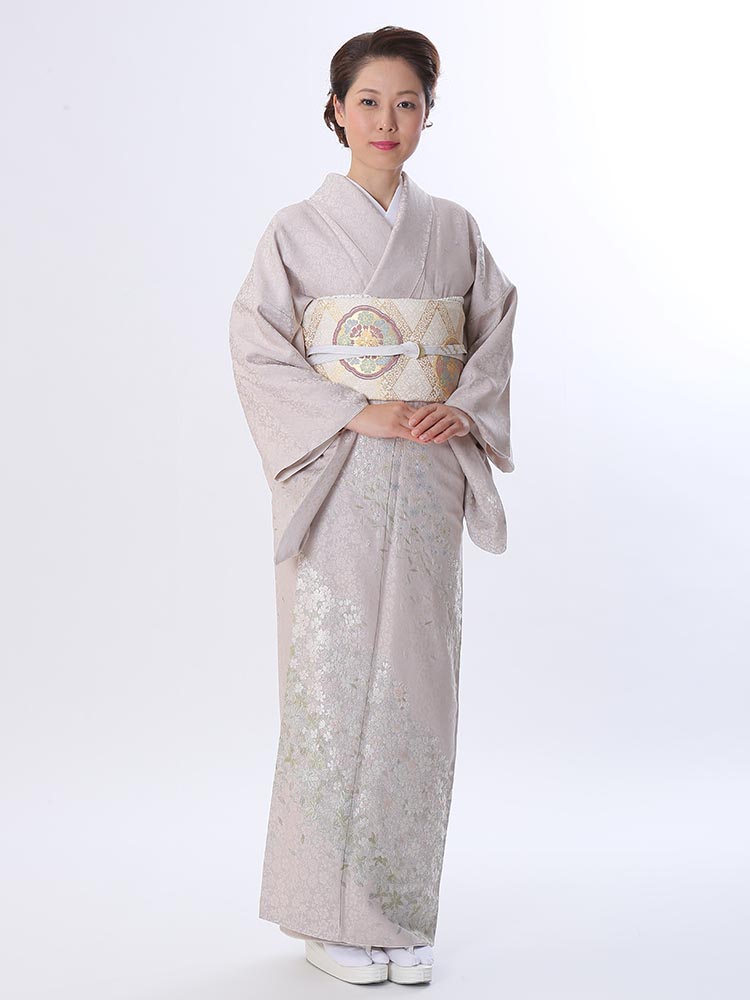 高級訪問着レンタル】h-420 華やかかつ上品 Mサイズ 桜｜KIMONO-PRO ...