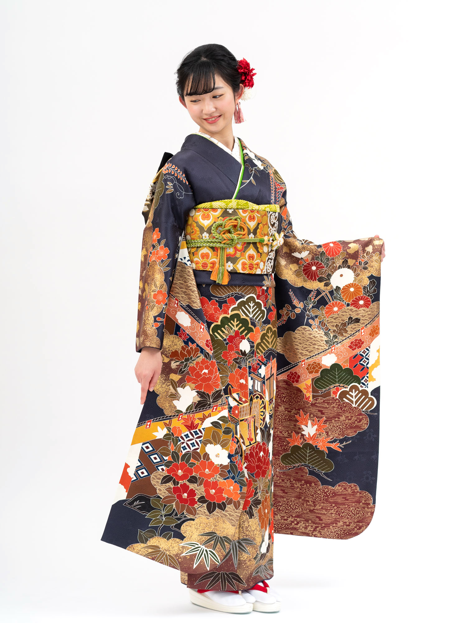 古典柄高級振袖レンタル｜KIMONO-PRO｜京都の着物レンタル＆きものサロン