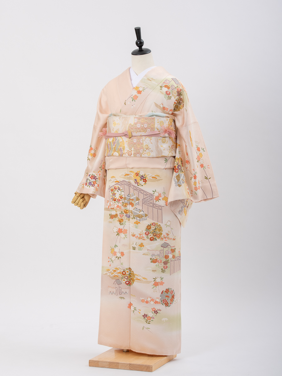 ピンクから選ぶ訪問着のレンタル ｋｉｍｏｎｏ ｐｒｏ京都