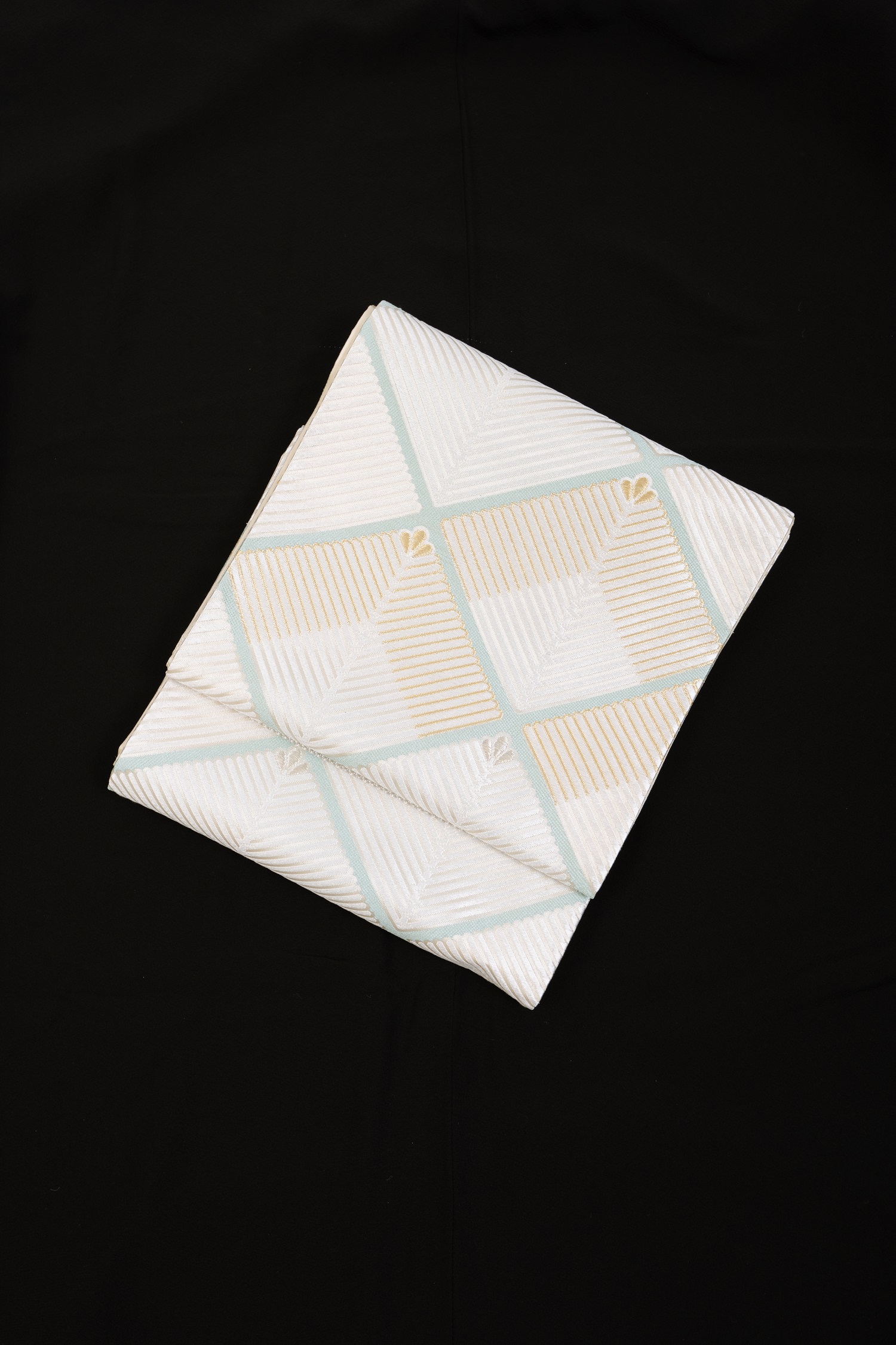 【高級帯レンタル】obi-363 高級袋帯レンタル「菱・松葉・河合美術織物」 