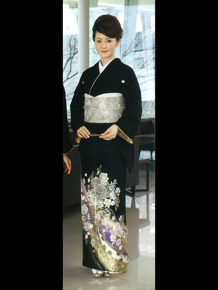 桂由美黒留袖フルセットレンタル花王宮 キモノプロyumi Katsura 6